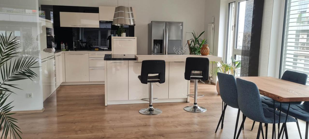 Luxuswohnung Mit Weserblick Naehe City Bremen Exterior foto